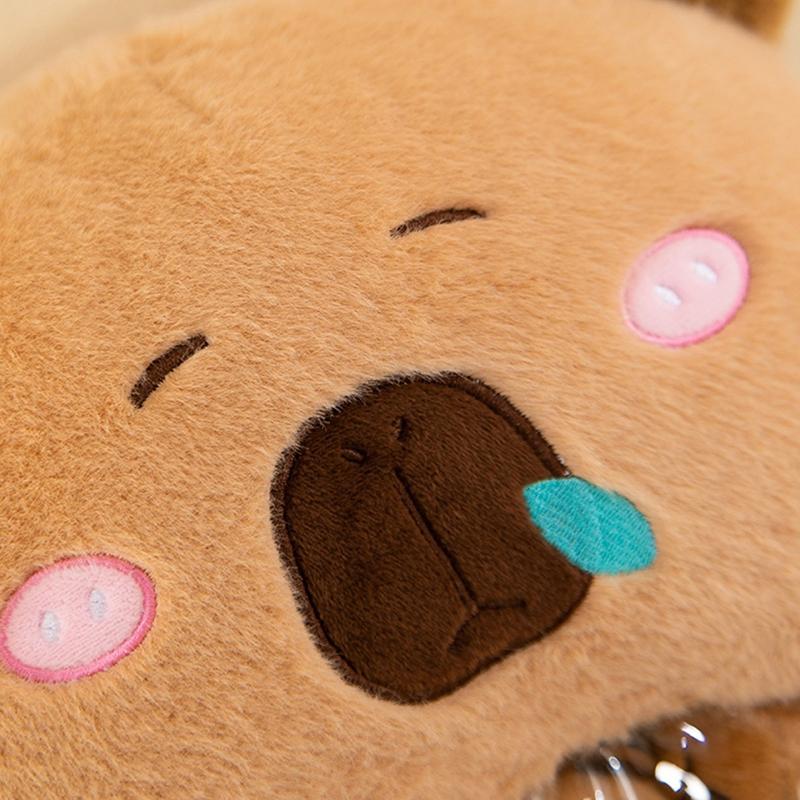 ZESTAW 2W1 CAPYBARA 35 CM + ALBUM Z NAKLEJKAMI TOREBKA PREZENT DLA DZIECKA