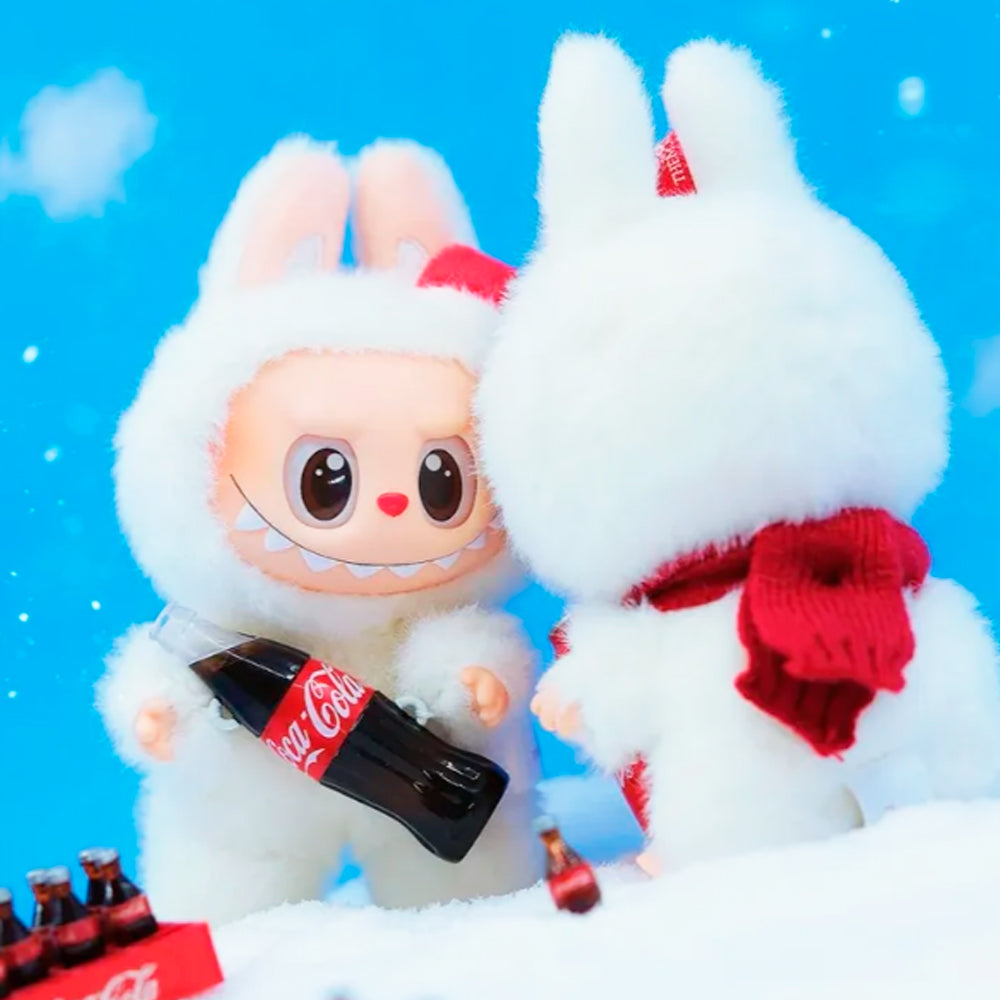 LABUBU COCA-COLA EDITION - MAGICZNA PRZYTULANKA KOLEKCJONERSKA 2025 ANIME DUŻA LALKA MASKOTKA BRELOK LABUBU ZABAWKA