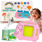 CZYTNIK KART JĘZYKA ANGIELSKIEGO ZABAWKA DO NAUKI 224 PREZENT ŚWIĘTA-SŁOŃ RÓŻOWY