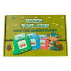 CZYTNIK KART JĘZYKA ANGIELSKIEGO ZABAWKA DO NAUKI 224 PREZENT ŚWIĘTA DINOZAUR ZIELONY