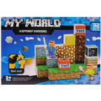 MAGNETYCZNY MINECRAFT 32 EL. – BŁYSKAWICZNA BUDOWA ŚWIATA! POBÓDŹ WYOBRAŹNIĘ I ROZWIJAJ LOGIKĘ!