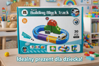 MAGNETYCZNY TOR Z POCIĄGIEM 30 ELEMENTÓW DIY EDUKACYJNY ZABAWKA DLA DZIECKA
