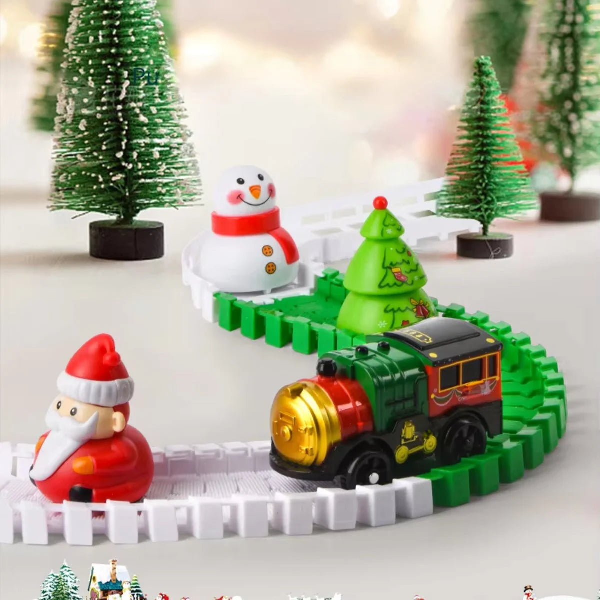 TOR ELASTYCZNY – KOLEJKA ŚWIĄTECZNA EKSPRES POLARNY 202 ELEMENTY