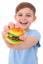 SQUISHY TABA ŁAPKA BURGER 7 CM – EKSKLUZYWNY GNIOTEK ANTYSTRESOWY