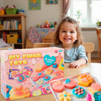 KREATYWNY ZESTAW DIY - KOCIA ŁAPKA SQUISHY ANTYSTRES ANTYSTRESOWY SQUISHY DIY DLA DZIECI