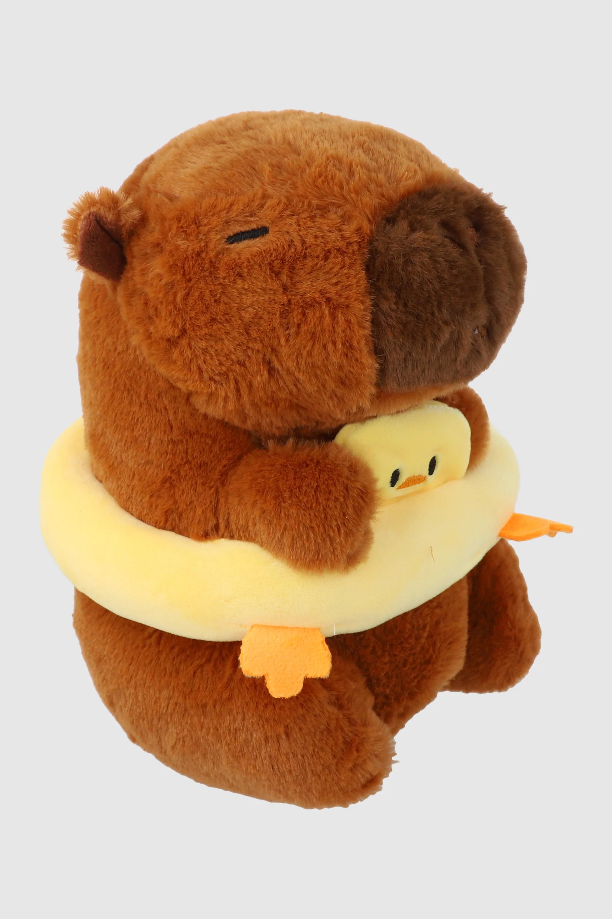 ZESTAW 2W1 CAPYBARA Z KURCZACZKIEM + ALBUM Z NAKLEJKAMI TOREBKA DLA DZIECKA