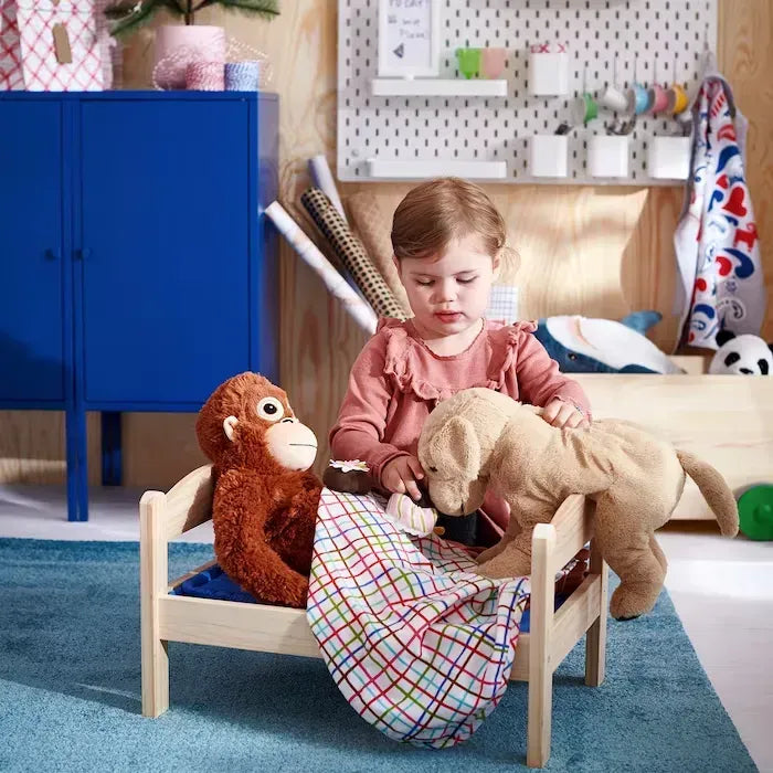 DUŻY PLUSZOWY ORANGUTAN DJUNGELSKOG 60 CM MASKOTKA MAŁPKA PRZYTULANKA