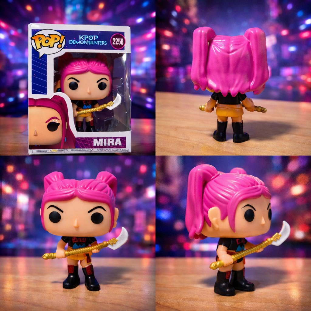 ZESTAW 3 FIGURKI KPOP KOLEKCJONERSKIE 10 CM HIT PREZENT FAN DEMON HUNTERS