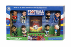 ZESTAW MINI FIGUREK PIŁKARZY 6CM FOOTBALL STARS + BRELOK GRATIS PREZENT
