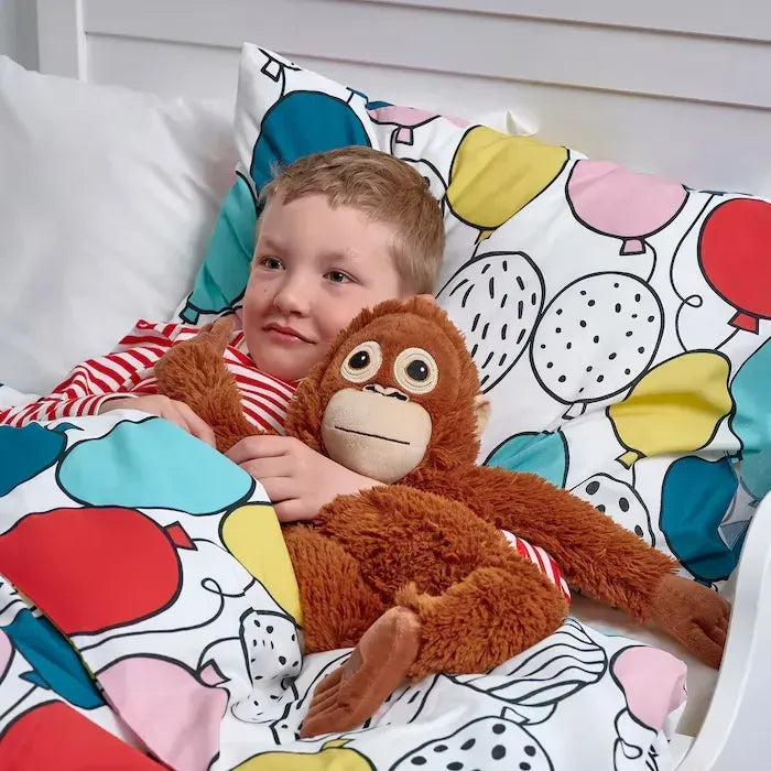 DUŻY PLUSZOWY ORANGUTAN DJUNGELSKOG 60 CM MASKOTKA MAŁPKA PRZYTULANKA