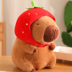 ZESTAW 2W1 CAPYBARA PLUSZAK 20 CM + ALBUM Z NAKLEJKAMI TOREBKA DLA DZIECKA