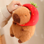 ZESTAW 2W1 CAPYBARA PLUSZAK 20 CM + ALBUM Z NAKLEJKAMI TOREBKA DLA DZIECKA