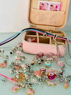 ZESTAW HUNTRIX DO TWORZENIA BRANSOLETEK CHARMS I NASZYJNIKÓW PRINCESS DIY