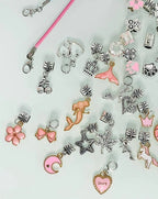 ZESTAW HUNTRIX DO TWORZENIA BRANSOLETEK CHARMS I NASZYJNIKÓW PRINCESS DIY