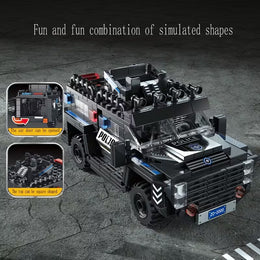 KONSTRUKTOR SWAT PATROL CAR (430 CZĘŚCI) PREZENT DLA CHŁOPCA ZESTAW KLOCKI