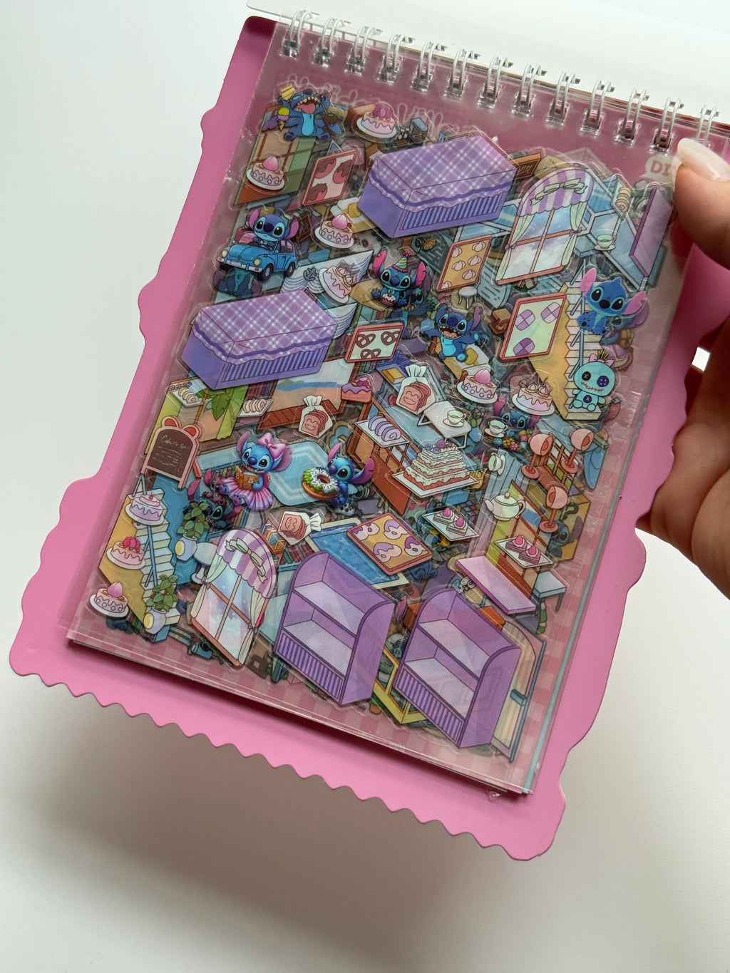 ALBUM Z NAKLEJKAMI WYKLEJANKA ANTYSTRESOWA 3D ROOMBOX STICKERS