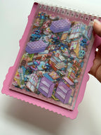 ALBUM Z NAKLEJKAMI WYKLEJANKA ANTYSTRESOWA 3D ROOMBOX STICKERS