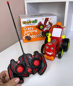 CRAZY JUMPING TRACTOR Z MUZYKĄ SKACZĄCY I TAŃCZĄCY TRAKTOR 3+ | CZERWONY