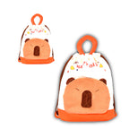 TORBA PLECAK WOREK NA BUTY DO SZKOŁY KAPIBARA CAPYBARA PRZEDSZKOLE SZKOŁA 40*35 см