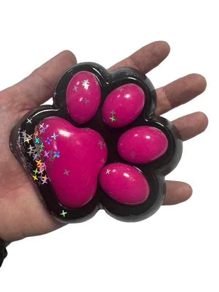 ANTYSTRESOWA ŁAPKA 11 CM MIĘKKA SQUISHY GNIOTEK KOCIA ŁAPKA