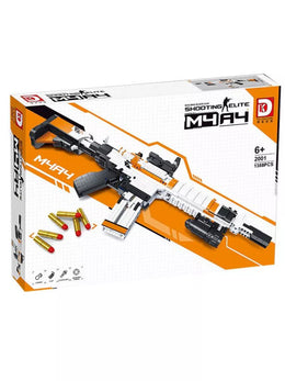 KLOCKI PROJEKTANT MONTAŻ BROŃ M4A4 AZIMOV (1388 CZĘŚCI) CS:GO DLA CHŁOPAKA