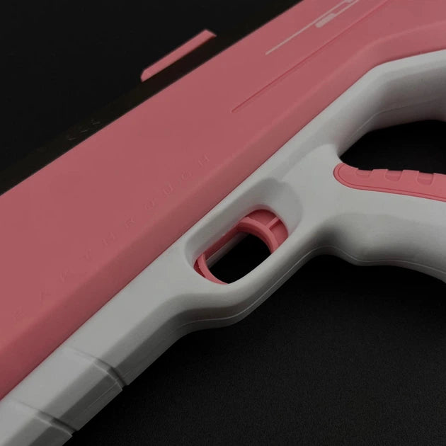 PISTOLET NA WODĘ RÓŻOWY ELEKTRYCZNY AKUMULATOR AUTOMATYCZNY POBÓR WODY