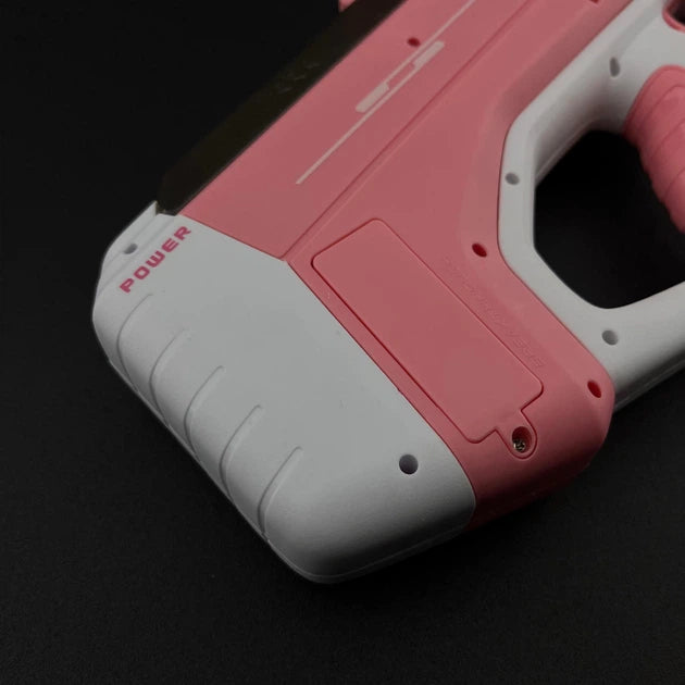 PISTOLET NA WODĘ RÓŻOWY ELEKTRYCZNY AKUMULATOR AUTOMATYCZNY POBÓR WODY