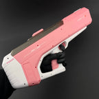PISTOLET NA WODĘ RÓŻOWY ELEKTRYCZNY AKUMULATOR AUTOMATYCZNY POBÓR WODY