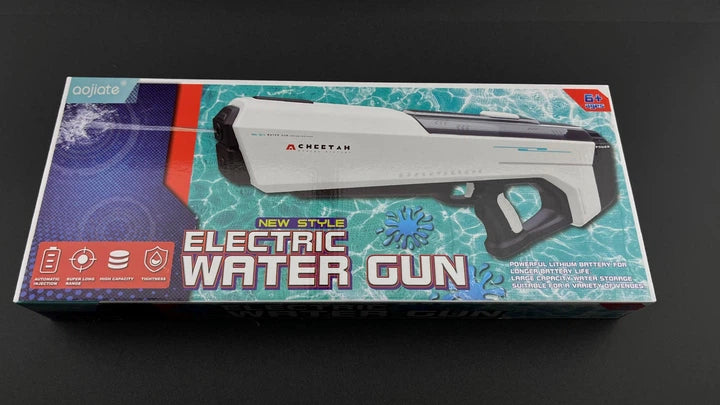 PISTOLET NA WODĘ RÓŻOWY ELEKTRYCZNY AKUMULATOR AUTOMATYCZNY POBÓR WODY