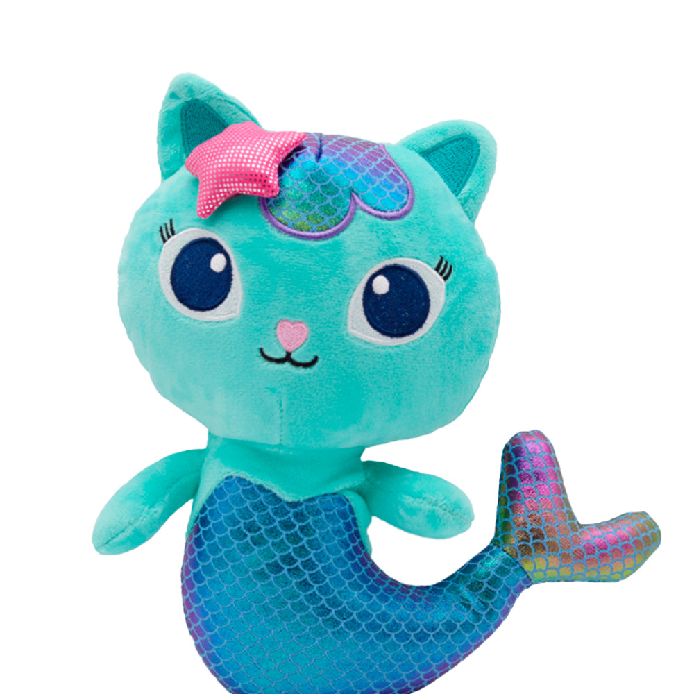 KOCI DOMEK GABI SYRENKOTKA METALICZNY OGON PRZYTULANKA SŁODKI KOTEK 30cm