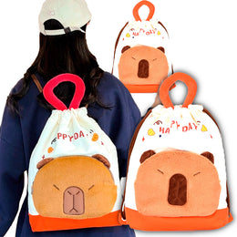 TORBA PLECAK WOREK NA BUTY DO SZKOŁY KAPIBARA CAPYBARA PRZEDSZKOLE SZKOŁA 40*35 см