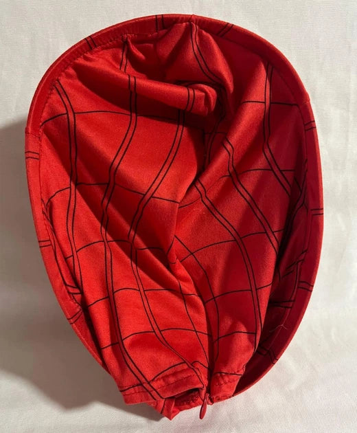 MASKA SPIDER-MAN Z PODŚWIETLENIEM OCZU RUCHOME ELEMENTY ZAMEK LED