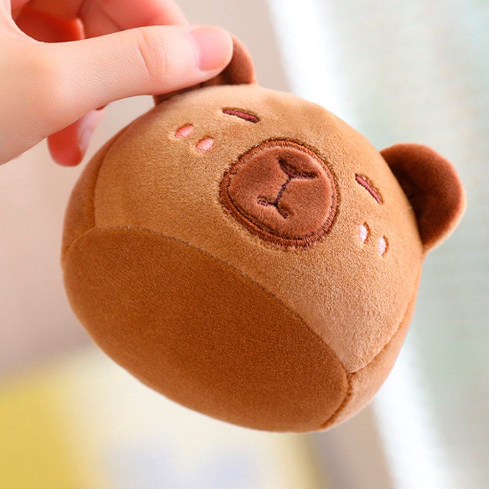 MIĘKKA PLUSZOWA PODUSZKA KAPIBARA MASKOTKA DLA DZIECI 35*30 см MASKOTKA PREZENT DLA DZIECI