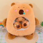 MIĘKKA PLUSZOWA PODUSZKA KAPIBARA MASKOTKA DLA DZIECI 35*30 см MASKOTKA PREZENT DLA DZIECI