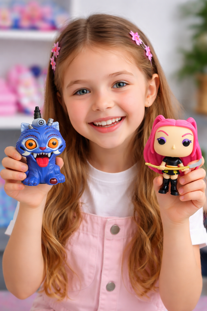 Figurki K-POP Demon Hunters – zestaw 5 figurek | Łowczynie Demonów
