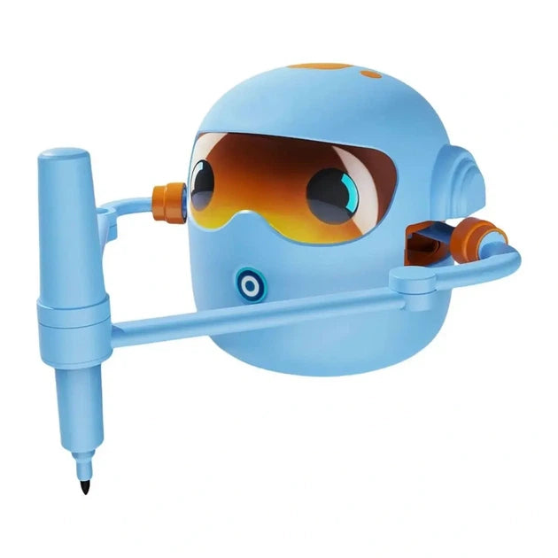Interaktywny robot rysujący AI dla dzieci – 100 kart + markery + tablica