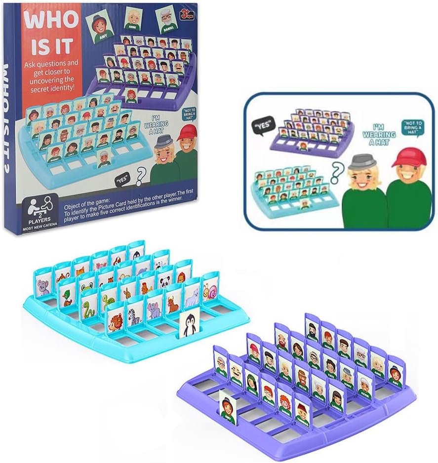 GRA PLANSZOWA "KTO JA?" / "WHO IS IT?" — EKSPLOZJA EMOCJI I ROZWOJU!