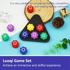 ZESTAW GIER 3W1 INSPIROWANY SQUID GAME KSZTAŁTY, WYZWANIA, GRY DLA DZIECI