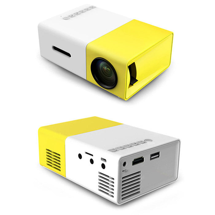 MINI PROJEKTOR LED YG300 PORTATYWNY MULTIMEDIALNY HDMI USB AV DO DOMU