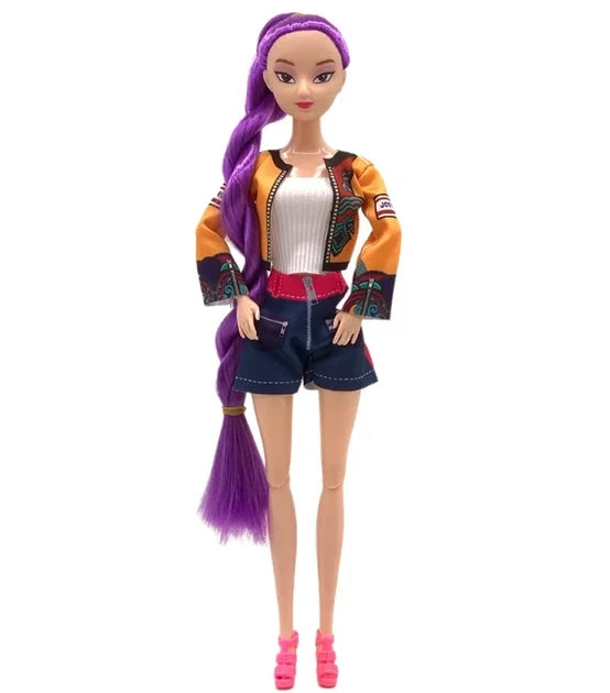 ZESTAW 3 ŚPIEWAJĄCYCH LALEK K-POP DEMON HUNTERS RUMI MIRA ZOEY 30 CM