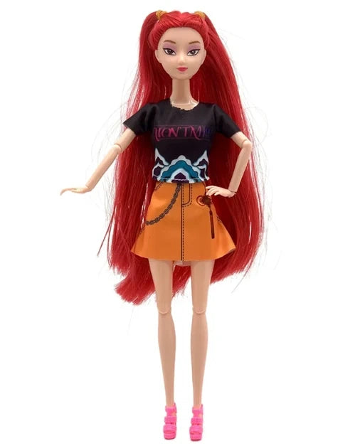 ZESTAW 3 ŚPIEWAJĄCYCH LALEK K-POP DEMON HUNTERS RUMI MIRA ZOEY 30 CM