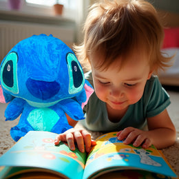 PRZYTULANKA STICH MIŚ PLUSZAK ZABAWKA LILO I STICH PLUSZAK NIEBIESKI 25 CM PREZENT DLA DZIECI