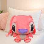 MIĘKKA PLUSZOWA ZABAWKA ANIOŁEK STICHA Z KRESKÓWKI LILO I STICH MASYASHA PODUSZKA RÓŻOWA 50 CM