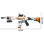 KLOCKI PROJEKTANT MONTAŻ BROŃ M4A4 AZIMOV (1388 CZĘŚCI) CS:GO DLA CHŁOPAKA