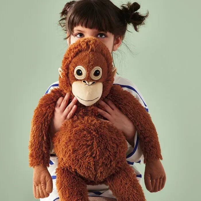 PLUSZOWY ORANGUTAN DJUNGELSKOG 38CM MASKOTKA MAŁPKA PRZYTULANKA DLA DZIECKA