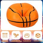 FOTEL DMUCHANY PIŁKA NOŻNA KOSZYKÓWKA SOFA PVC DO OGRODU NA PLAŻĘ