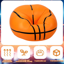 FOTEL DMUCHANY PIŁKA NOŻNA KOSZYKÓWKA SOFA PVC DO OGRODU NA PLAŻĘ