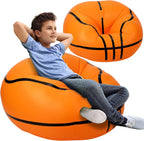 FOTEL DMUCHANY PIŁKA NOŻNA KOSZYKÓWKA SOFA PVC DO OGRODU NA PLAŻĘ