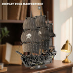 KLOCKI KONSTRUKCYJNE 3D STATEK PIRACKI DARK PEARL 774 PCS DIY