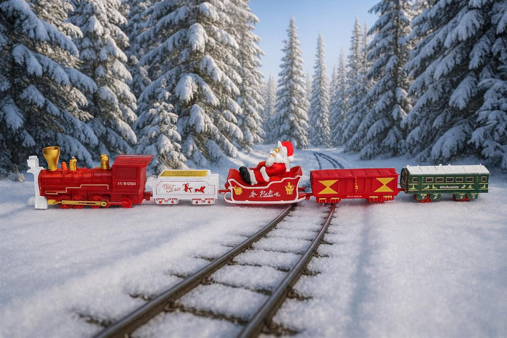 NORTH POLE EXPRESS – ŚWIĄTECZNY POCIĄG KOLEJKA BOŻONARODZENIOWA